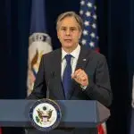 Secretário de Estado dos Estados Unidos, Antony Blinken, liga para Carlos França para discutir situação na Ucrânia