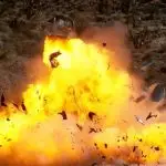 homem explode lamborghini