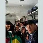 Jogadores brasileiros deixam Kiev