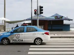 Quiosque Tropicália, onde o imigrante congolês Moïse Kabamgabe foi espancado até a morte