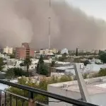 tempestade de areia