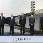 Presidentes dos cinco países que integram os Brics