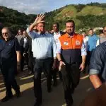 Presidente Jair Bolsonaro e governador do Rio de Janeiro, Cláudio Castro