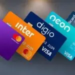 Cartões de bancos digitais