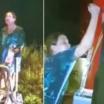 procuradora esfaqueia boneco de bolsonaro