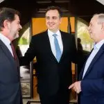 Senador Cid Gomes, presidente do Senado, Rodrigo Pacheco, pré-candidato à Presidência da República, Ciro Gomes