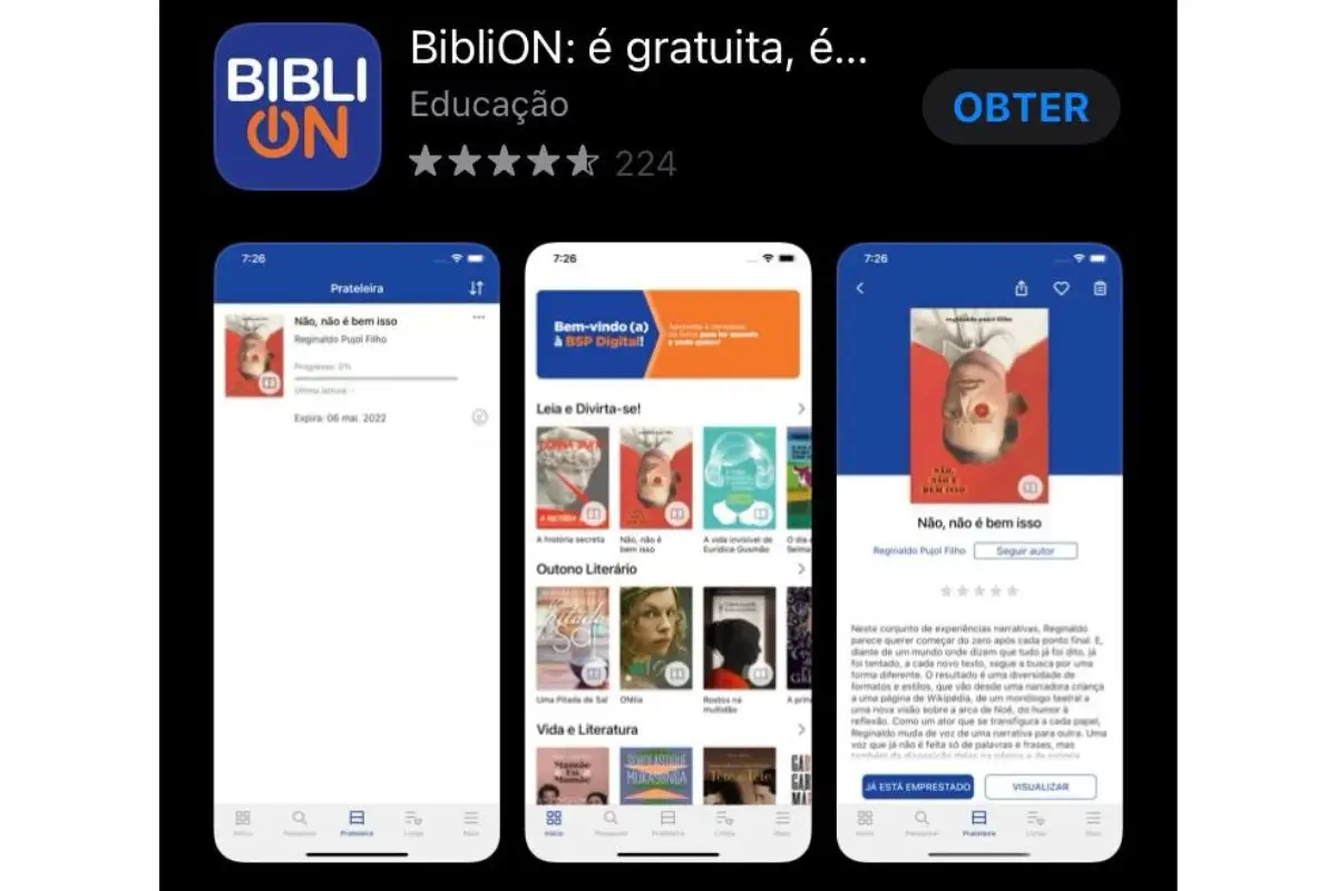 Aplicativo BibliON