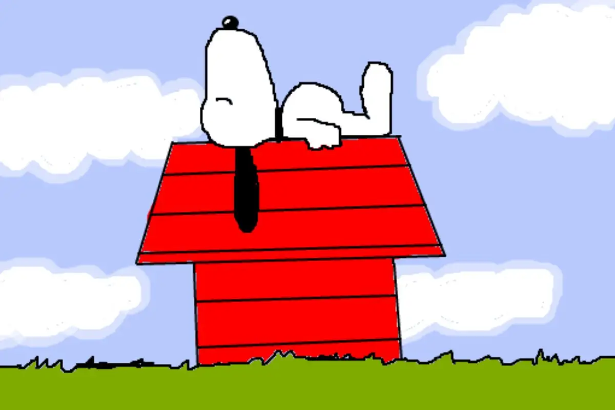 Snoopy, da raça beagle