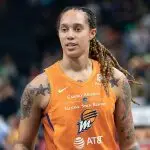 A jogadora de basquete Brittney Griner