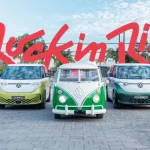 Kombi elétrica Rock in Rio
