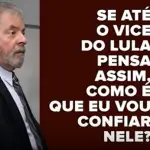 Alckmin falas contra Lula