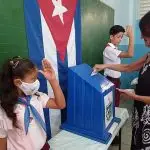 Votação em uma das seções eleitorais | Foto: Divulgação/Granma