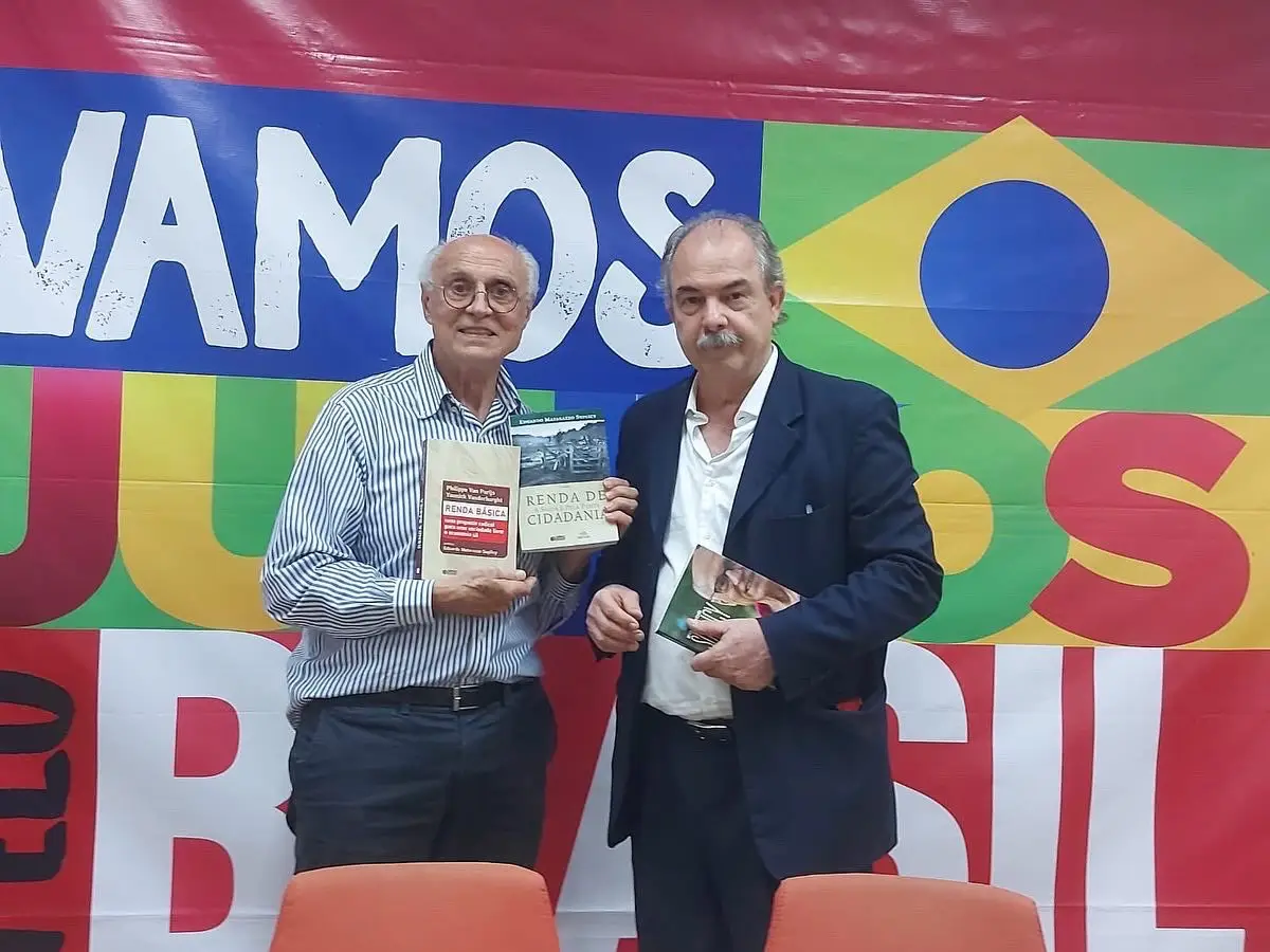 Eduardo Suplicy e Aloizio Mercadante