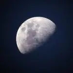 água lua
