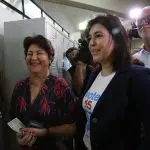 Simone Tebet vota em Campo Grande