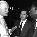 Pelé em visita ao Vaticano