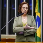 Recentemente, Zambelli foi assediada por um militante de esquerda | Foto: Pablo Valadres/Câmara dos Deputados