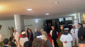Posse presidencial delegações estrangeiras