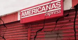 Fachada da loja Americanas Express fechada no Rio de Janeiro, 20/01/2023 | Foto: Reprodução/Wikimedia Commons/Montagem/Revista Oeste