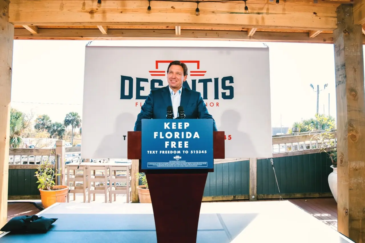 Ron DeSantis, governador da Flórida