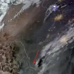 explosão meteoro
