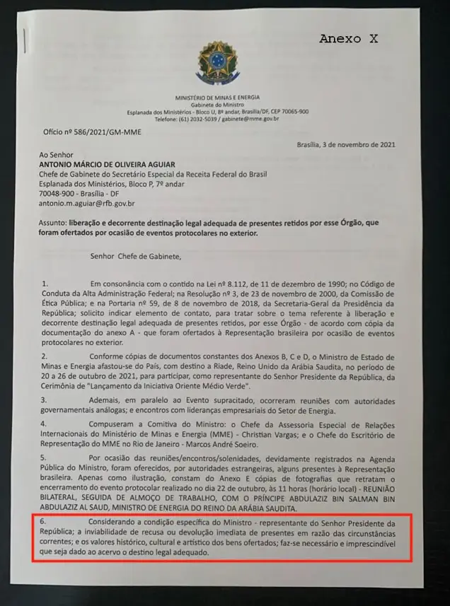 joias michelle bolsonaro