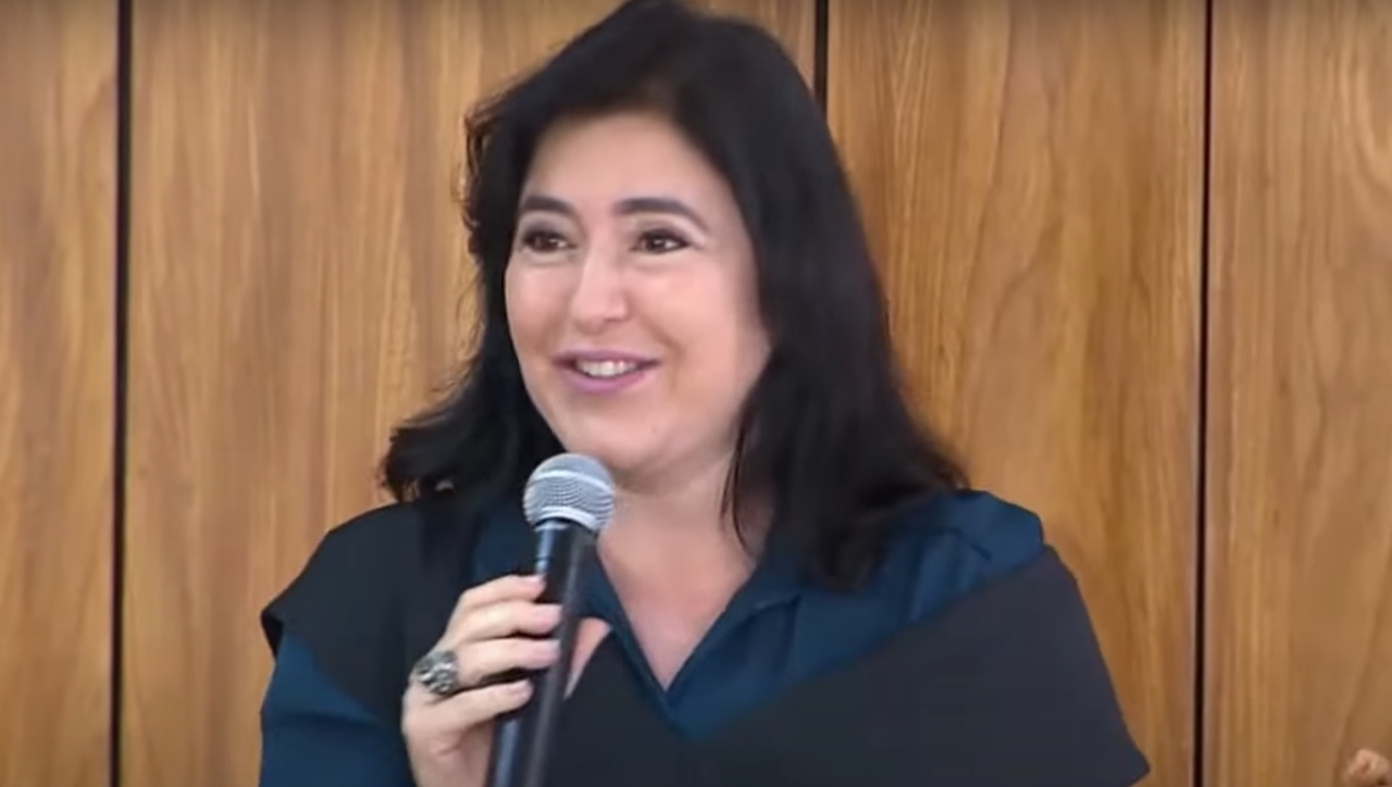 Simone Tebet discursa durante café da manhã com Janja e ministras do governo | Foto: Reprodução / TV Brasil