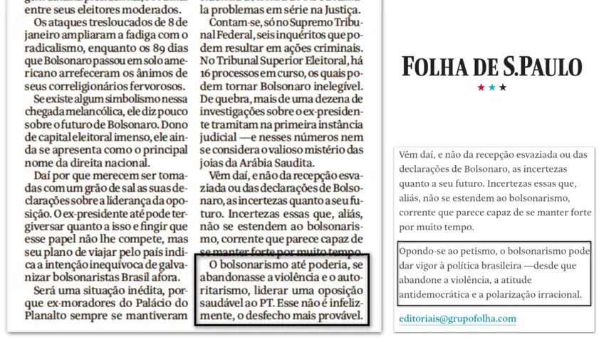 folha bolsonaro