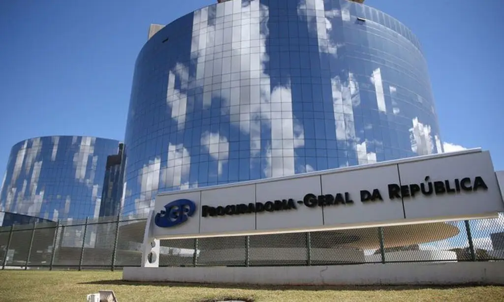 Fachada da PGR, sede administrativa do Ministério Público Federal, em Brasília