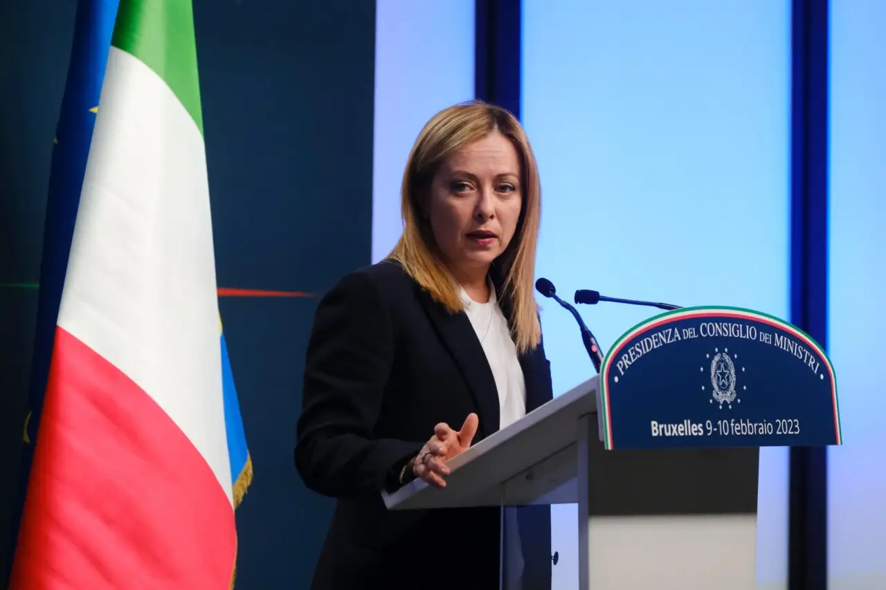 Giorgia Meloni, primeira ministra da Itália