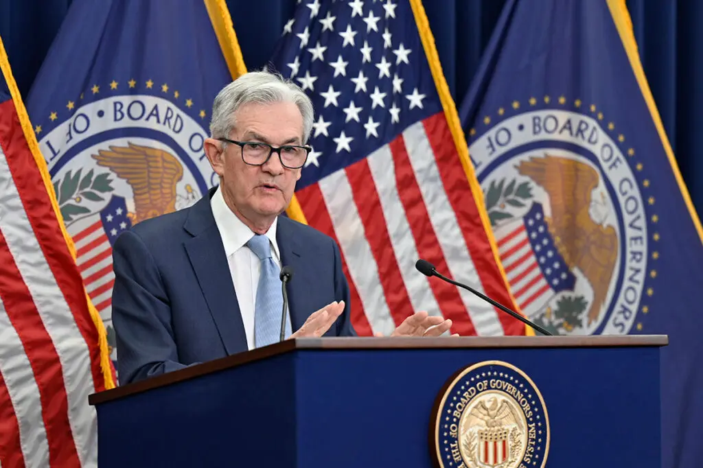 Jerome Powell, presidente do FED | Foto: Divulgação/FED