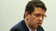 Evento liderado por Ricardo Salles (Novo-SP) marca protesto simbólico contra a carga tributária brasileira | Foto: José Cruz/Agência Brasil