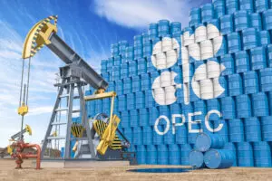 Opep+ petróleo Brasil | Para Arábia Saudita obter equilíbrio fiscal, é necessário que os preços dos barris de petróleo fiquem em torno de US$ 88 | Ilustração: Shutterstock