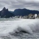ventos fortes litoral