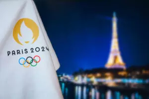 Logo das Olimpíadas de Paris de 2024 | Foto: Reprodução/Redes sociais
