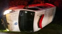 ambulância - pouso novo - prf