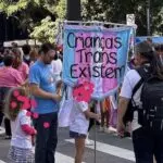 parada lgbt crianças trans