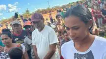 policiais feriados por invasores de terras - açailândia - maranhão