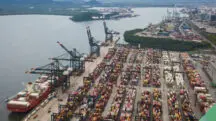 Portos brasileiros agropecuária Porto de Santos