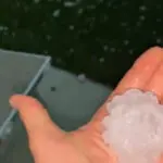chuva de granizo -