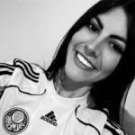 gabriela anelli - 23 anos - torcedora do palmeiras - briga com flamenguistas