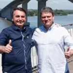 O ex-presidente Jair Bolsonaro e o governador de São Paulo, Tarcísio de Freitas; Supremo quer explicação sobre anulação de multa | Foto: Alan Santos/PR