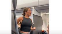 mulher avião