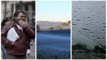 previsão do tempo para domingo - frio geada e pancadas de chuva