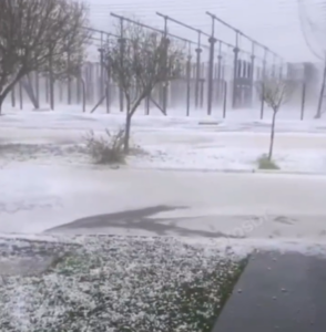 chuva de granizo em santa catarina