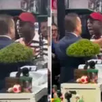 Celso Russomanno é intimidado por homem desconhecido