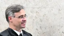 O ministro André Mendonça, do Supremo Tribunal Federal (STF), durante a posse de Cristiano Zanin como juiz da Corte - 03/08/2023 | Foto: Ton Molina/Estadão Conteúdo