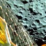 Imagens de pouso da espaçonave Chandrayaan-3