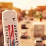 Calor permanece durante o dia