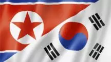 coreia do norte - coreia do sul - zona desmilitarizada